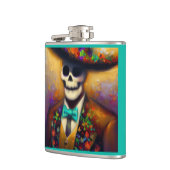 Dag van het Dode Man 4 Heupfles (Links)