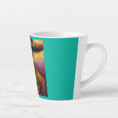 Dag van het Dode Man 4 Latte Mok (Rechts)