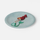 Dag van het dode meisje papieren bordje (Gekanteld)