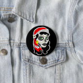 Dag van het dode meisje ronde button 7,6 cm (In situ)