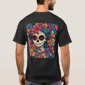 Dag van het Dode Ontwerp T-shirt (Achterkant)