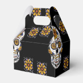 Dag van het dode patroon bedankdoosjes (Achterkant)