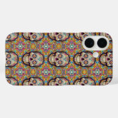 Dag van het dode patroon Case-Mate iPhone case (Achterkant (horizontaal))