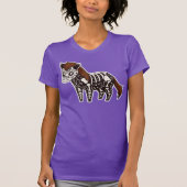 Dag van het Dode Pony Skelet T-shirt (Voorkant)