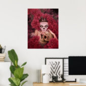 Dag van het dode Poster (Thuiskantoor)