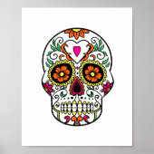 Dag van het dode Poster van de schedel (Voorkant)