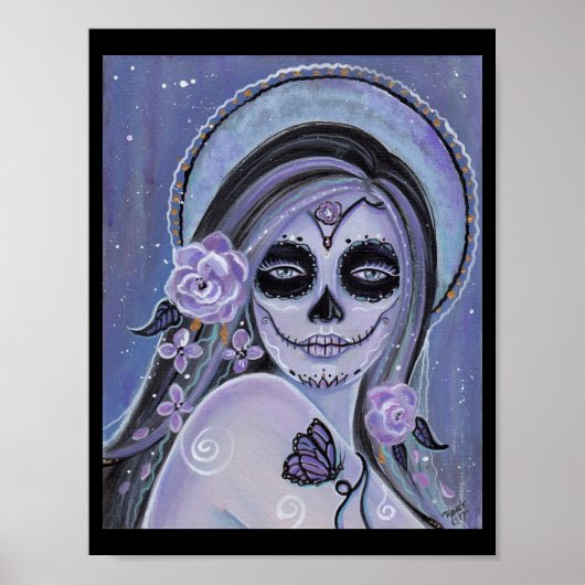 Dag van het dode poster van Renee Lavoie (Voorkant)