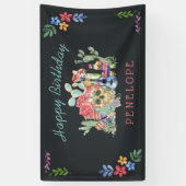 Dag van het dode thema Persoonlijke verjaardag Spandoek (Verticaal)