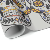 Dag van het dode verpakkingspapier cadeaupapier (Rol Hoek)