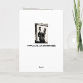 dag van het dode wenskaart kaart (Achterkant)