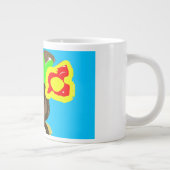 Dag van het oerwoud van de papegaai extra grote beker (Rechts)