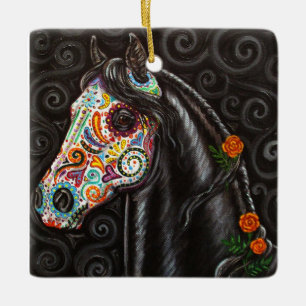Dag van het Ornament van de Dode Horse Kunst