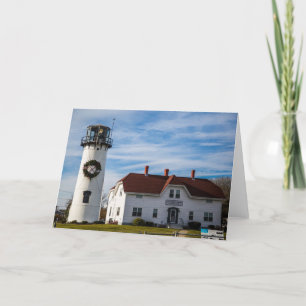 Dag van Kerstmis van Chatam de Lichte Feestdagen Kaart