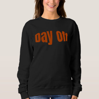 Dag van knus ontwerp trui