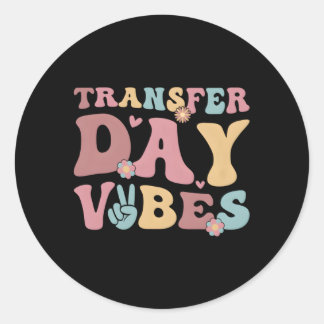 dag van overdracht dag dag ivf overdrachtdag ronde sticker