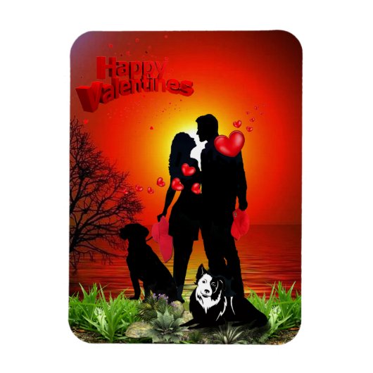 Dag van Romance Magneet (Verticaal)