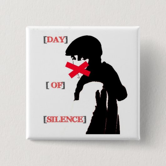 Dag van stilte Button (Voorkant)