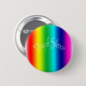 Dag van Stilte Ronde Button 5,7 Cm (Voorkant /achterkant)