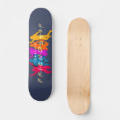 Dag van vriendschap | 7 3/4 inch skateboard (Voorkant)