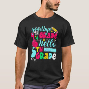 Dag Vierde graad Hallo 5e graad T-shirt