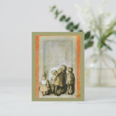 Dag voor Kerstmis Feestdagenkaart (Staand voorkant)