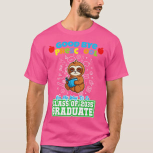 Dag voorschoolse les van 2035 Afstuderen PreK 10 T-shirt