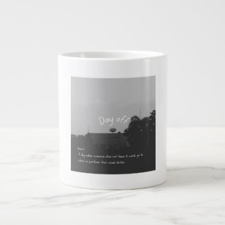 Dag vrij ☕️ extra grote beker