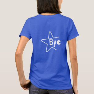 Dag, White Front Terug Eenvoudig Riddle T-shirt