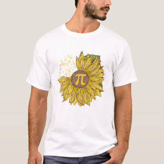 Dag Zonnebloem 3 14 pi Aantal T-shirt