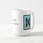 Dagaz Rune Mug - Éveil ! (Devant droit)