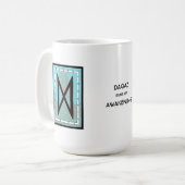 Dagaz Rune Mug - Éveil ! (Devant gauche)