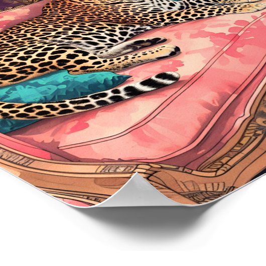 Dagbed 🐆 poster (Hoek)