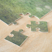 dagbladen in de zomertuin legpuzzel (Zijkant)