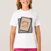 Dagboek Meisjes T-shirt (Voorkant)