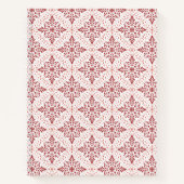 Dagboek met rood en roze ontwerp notitieboek (Voorkant)