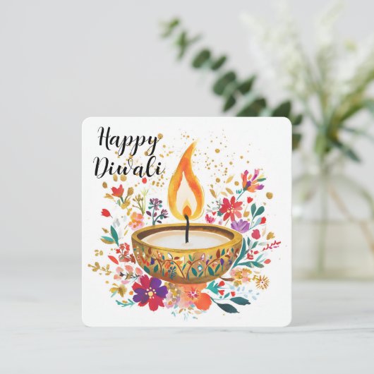 Dagboek van devotie feestdagenkaart (Staand voorkant)