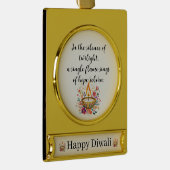 Dagboek van devotie verguld banner ornament (Rechts)