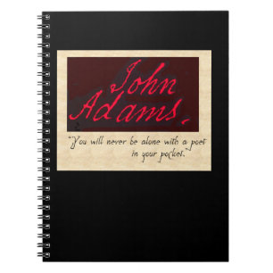 dagboek van dichter john adams notitieboek
