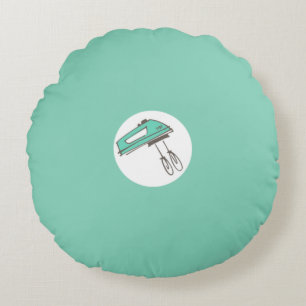 Dagboek van een Semi-Health Nut Whisk Pillow Rond Kussen