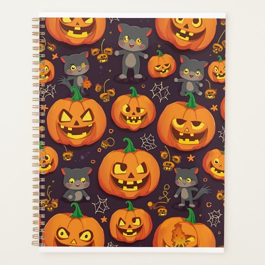 dagboek van Halloween Planner (Voorkant)