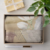  Dagboek Victoriaans Ontwerp Decoupage Romantisch Tissuepapier (Geschenk)