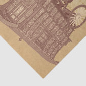  Dagboek Victoriaans Ontwerp Decoupage Romantisch Tissuepapier (Detail)