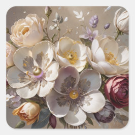 Dagboek Vierkante Sticker