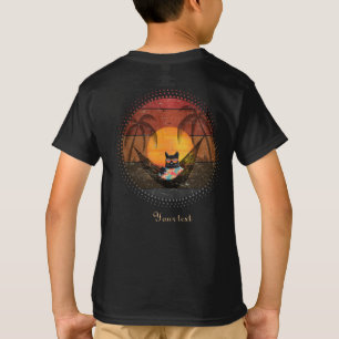 Dagdromen Cool Cat's Tropical Escape Boy's T-shirt
