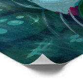 Dagdromen Koi Mermaid fantasy Art Print (Hoek)