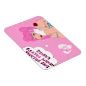 Dagdromen over dames magneet (Rechterzijde)