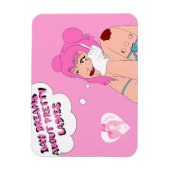 Dagdromen over dames magneet (Verticaal)