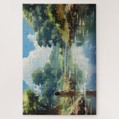 Dagdromen over de wereld buiten legpuzzel (Verticaal)