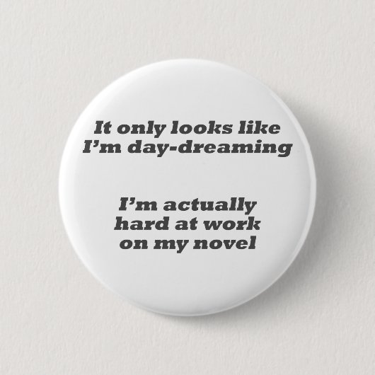 Dagdromen van mijn roman Button (Voorkant)