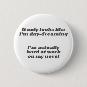 Dagdromen van mijn roman Button